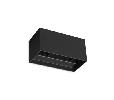 LED фасаден аплик IDEAL LUX 328676 ATOM AP D20 BLACK