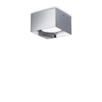 Луна за външен монтаж IDEAL LUX 328799 SPIKE PL1 SQUARE CROMO