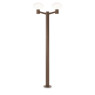 Градински стълб IDEAL LUX 328836+145068 CLIO PT2 BROWN