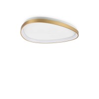 LED плафон IDEAL LUX 328966 GEMINI PL D061 DALI/PUSH BRASS