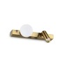 LED аплик IDEAL LUX 336671 PING PONG AP BRASS