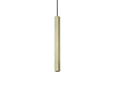 IDEAL LUX 339740 ULTRATHIN SP1 D40 SQUARE BRASS