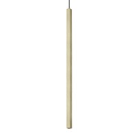 LED пендел IDEAL LUX 339757 ULTRATHIN SP1 D100 SQUARE BRASS