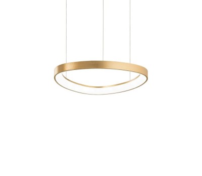 LED пендел IDEAL LUX 341545 GEMINI SP D042 ON/OFF BRASS 2700K