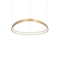 LED пендел IDEAL LUX 341576 GEMINI SP D061 ON/OFF BRASS 2700K