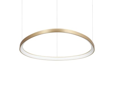 LED пендел IDEAL LUX 341606 GEMINI SP D081 ON/OFF BRASS 2700K