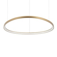 LED пендел IDEAL LUX 341637 GEMINI SP D105 ON/OFF BRASS 2700K