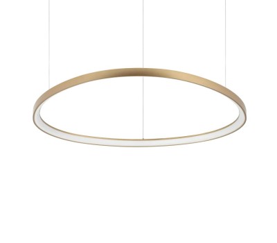 LED пендел IDEAL LUX 341637 GEMINI SP D105 ON/OFF BRASS 2700K