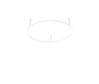 LED плафон IDEAL LUX 341910 ORACLE SLIM PL D50 ROUND WH 4000K