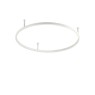 LED плафон IDEAL LUX 341934 ORACLE SLIM PL D70 ROUND WH 2700K