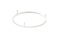 LED плафон IDEAL LUX 341958 ORACLE SLIM PL D70 ROUND WH 4000K