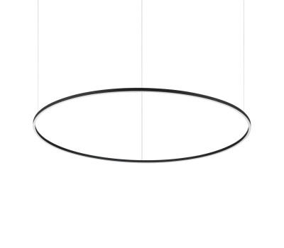 LED пендел IDEAL LUX 342184 ORACLE SLIM SP D150 ROUND BK 4000K DALI