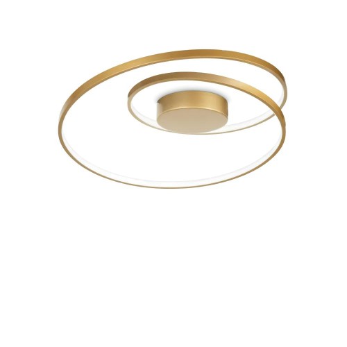 LED плафон IDEAL LUX 342306 OZ PL BRASS 2700K