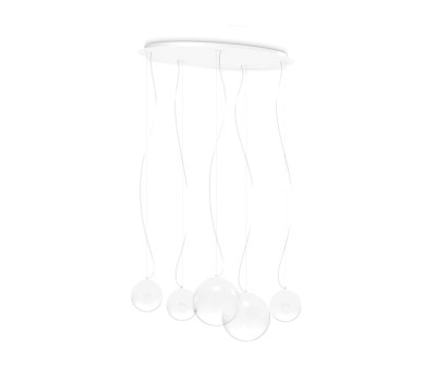 Пендел IDEAL LUX 346632 MAPA CLEAR SP5 OPAL
