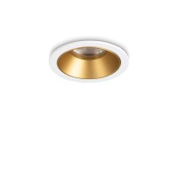 IDEAL LUX 349084 GAME TRIM ROUND 05W 3000K WH GD