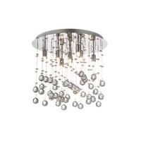 Плафон IDEAL LUX 077796 MOONLIGHT PL8 CHROME