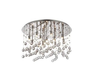 Плафон IDEAL LUX 077802 MOONLIGHT PL12 Chrome