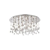 Плафон IDEAL LUX 077819 MOONLIGHT PL15 CHROME