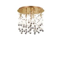 Плафон IDEAL LUX 080932 MOONLIGHT PL8 GOLD