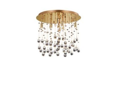 Плафон IDEAL LUX 080932 MOONLIGHT PL8 GOLD
