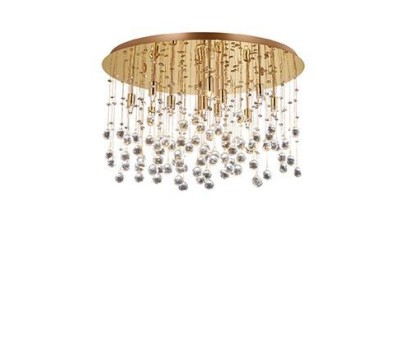 Плафон IDEAL LUX 082783 MOONLIGHT PL12 GOLD