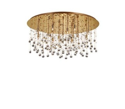 Плафон IDEAL LUX 082790 MOONLIGHT PL15 GOLD