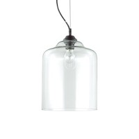 IDEAL LUX 112305 BISTRO SP1 SQUARE TRANSPARENT