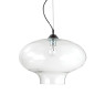 IDEAL LUX 120898 BISTRO SP1 ROUND TRANSPARENT