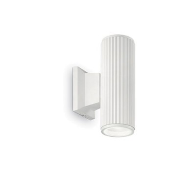 Фасаден аплик IDEAL LUX 129457 BASE AP2 WHITE