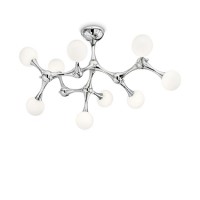 IDEAL LUX 133393 NODINO PL9 CROMO