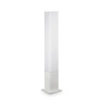 Градински стълб IDEAL LUX 142999 EDO OUTDOOR PT1 SQUARE WHITE