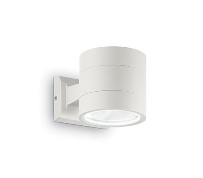 Фасаден аплик IDEAL LUX 144283 SNIF ROUND AP1 WHITE