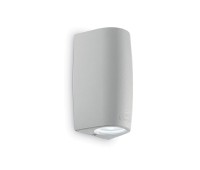 Фасаден аплик IDEAL LUX 147796 KEOPE AP2 SMALL GREY