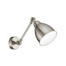 Аплик Ideal Lux 016399 Newton AP1 Satin Nickel