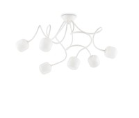 IDEAL LUX 174921 OCTOPUS PL6 WHITE