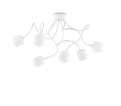 Плафон IDEAL LUX 174921 OCTOPUS PL6 WHITE