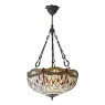 INTERIORS 1900 TIFFANY 64073 BEIGE DRAGONFLY