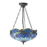 INTERIORS 1900 TIFFANY 64075 BLUE DRAGONFLY