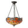 Пендел INTERIORS 1900 TIFFANY 64076 FLAME DRAGONFLY
