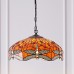 INTERIORS 1900 TIFFANY 64081 FLAME DRAGONFLY