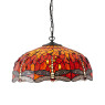 Пендел INTERIORS 1900 TIFFANY 64082 FLAME DRAGONFLY