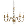 INTERIORS 1900 NEW CLASSICS LX124P5B POLINA ANTIQUE BRASS