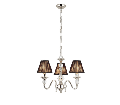 INTERIORS 1900 NEW CLASSICS 63583 POLINA NICKEL BLACK