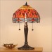 INTERIORS 1900 TIFFANY 64092 FLAME DRAGONFLY