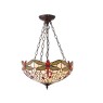 INTERIORS 1900 TIFFANY 70759 BEIGE DRAGONFLY