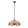 INTERIORS 1900 TIFFANY 70824 BEIGE DRAGONFLY