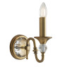 INTERIORS 1900 NEW CLASSICS LX124W1B POLINA ANTIQUE BRASS