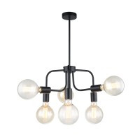 Полилей ITALUX MDM-3678/6 BK KRISTY