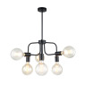 Полилей ITALUX MDM-3678/6 BK KRISTY