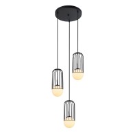 Пендел ITALUX MDM-3939/3 BK MATTY
